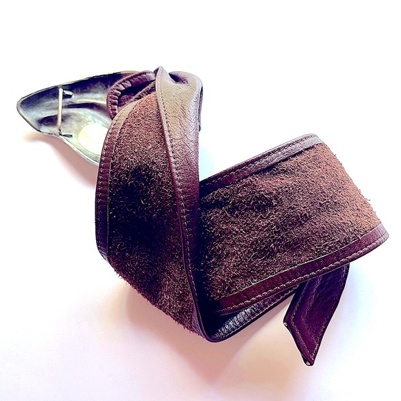 Graziano Vintage Brown Leather Ladies Belt main image 7